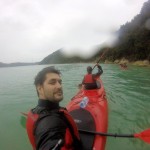 Kayak sous la pluie dans l'Abel Tasman !