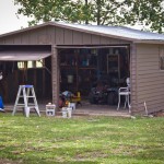 Le garage presque terminÃ© !