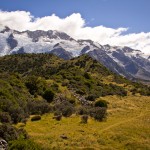 Mount Cook glacier