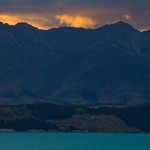 Coucher de soleil Lake Pukaki