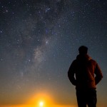 Lever de lune à Kaikoura