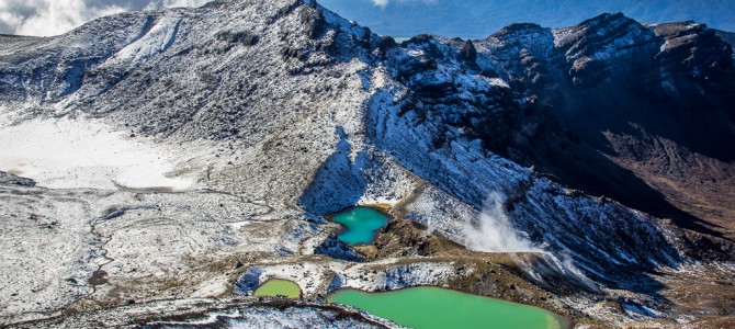 Emerald Lakes - Tongariro Alpine Crossing