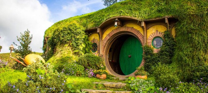 Maison de Bilbon et Frodon à Hobbiton