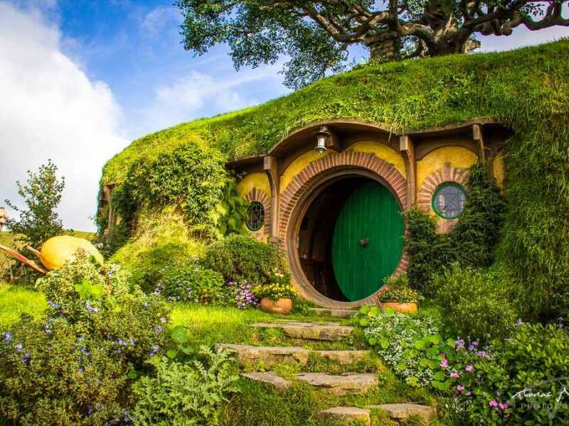 Maison de Bilbon et Frodon à Hobbiton