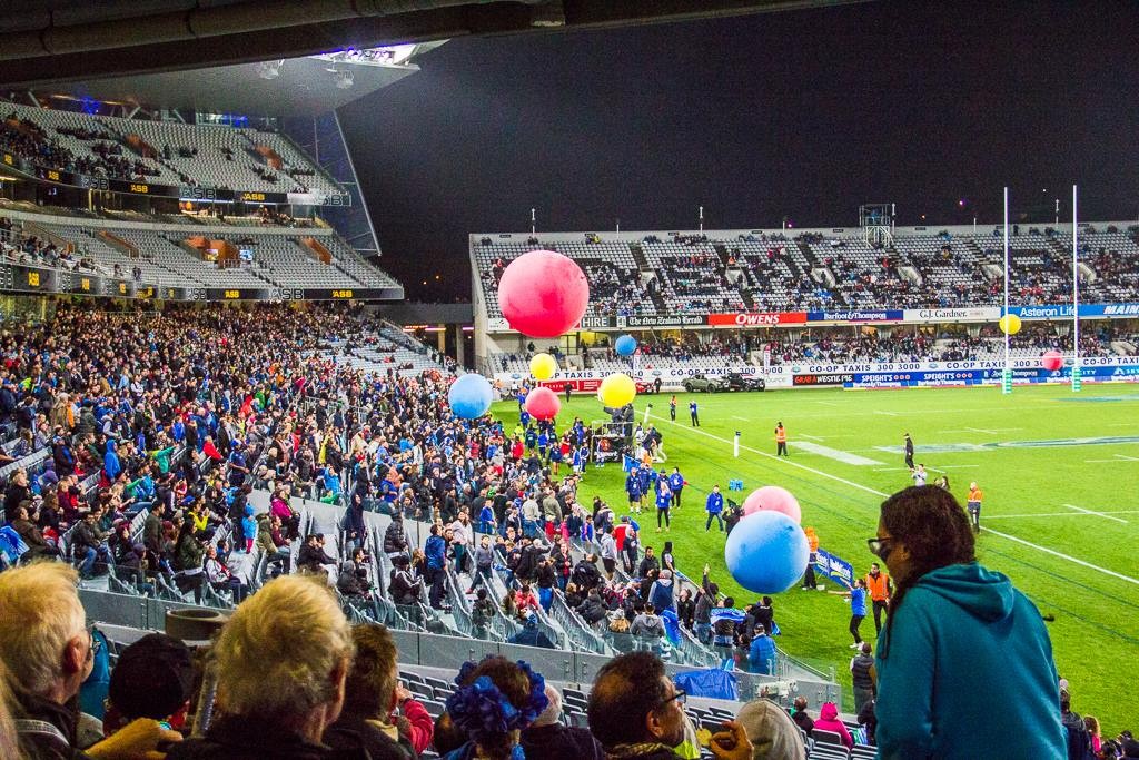 Match de rugby - Blues vs Crusaders