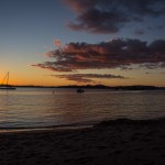 Coucher de soleil Ã  Russell