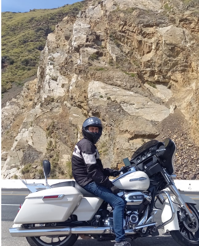 Location moto Harley-Davidson - Côte californienne