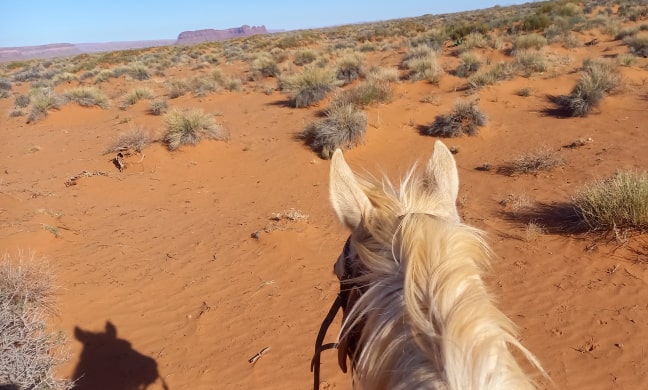 Monument Valley à cheval