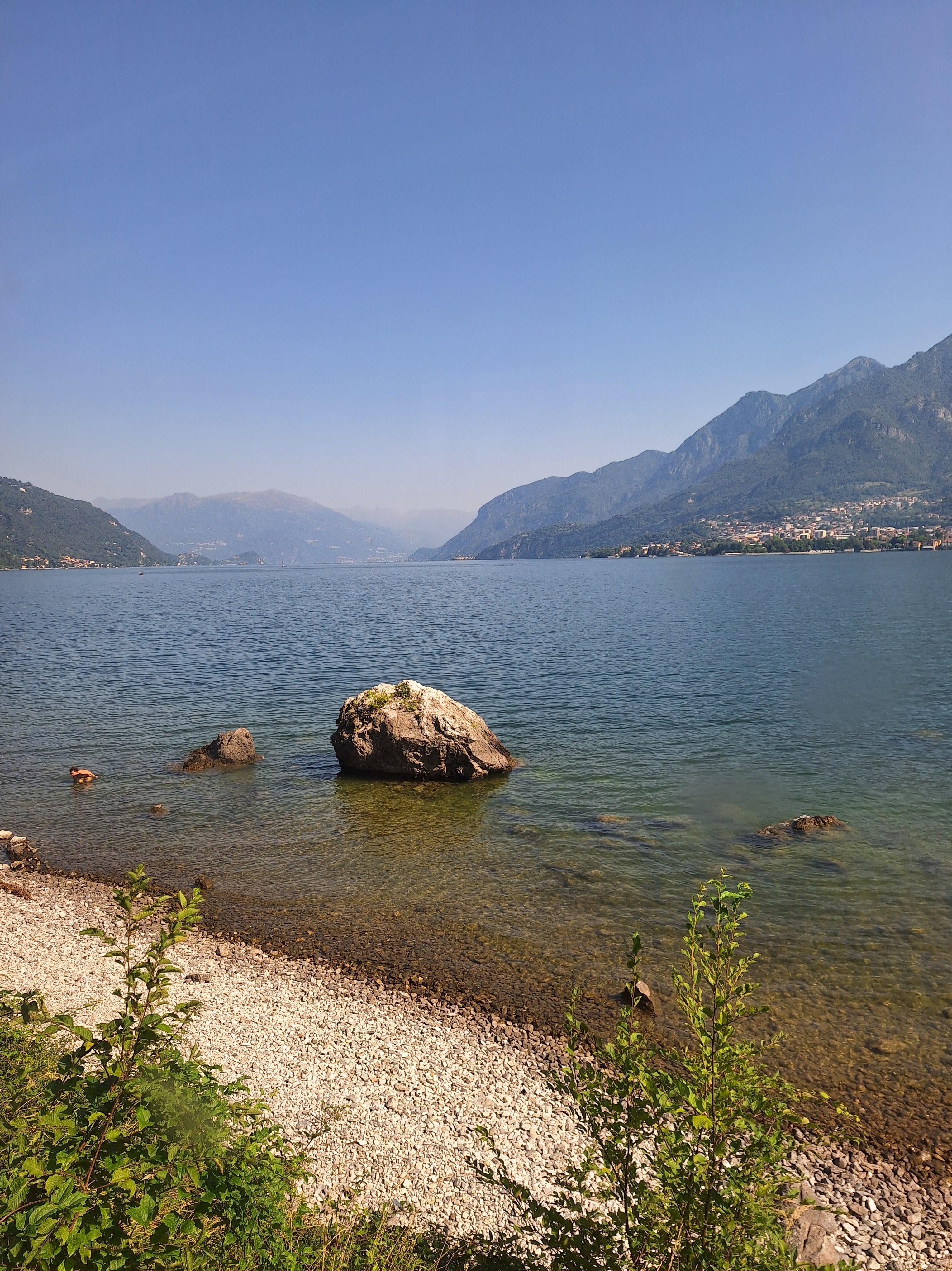 Lac de Côme depuis le bus