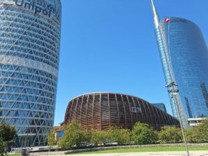 Piazza Gae Aulenti Milan